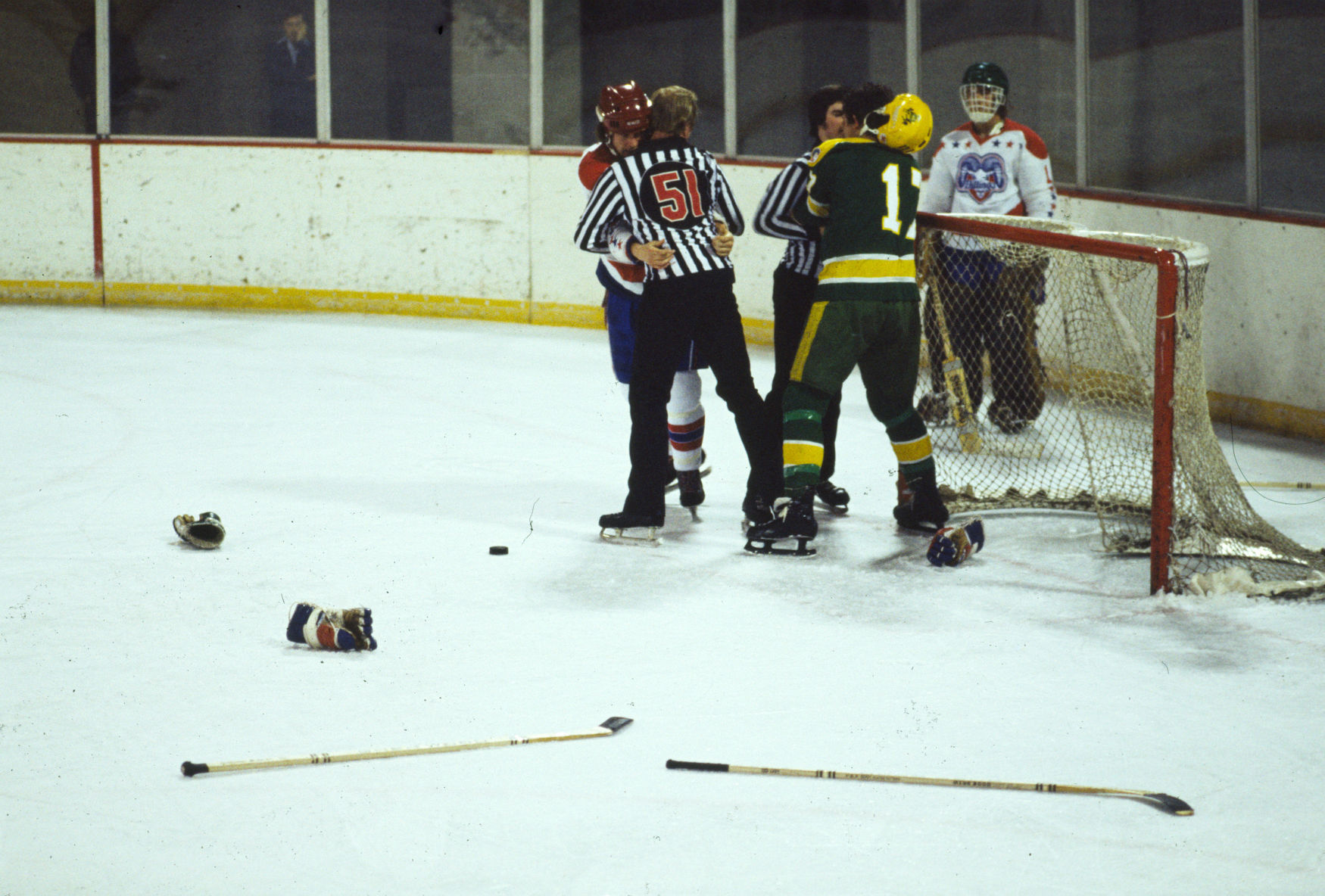 Billings Bighorns vs. Lethbridge Broncos, January 1978